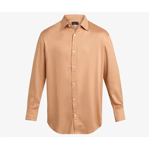 Signature Relaxed Fit Shirt - Sand