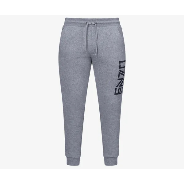 Enzo Classic Loose Fit Joggers In Grey