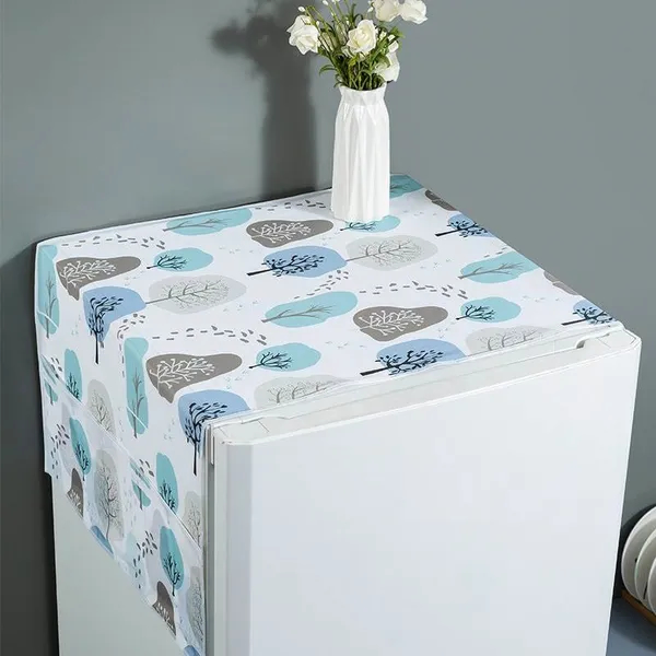 Tree Design Fridge Dust Cover