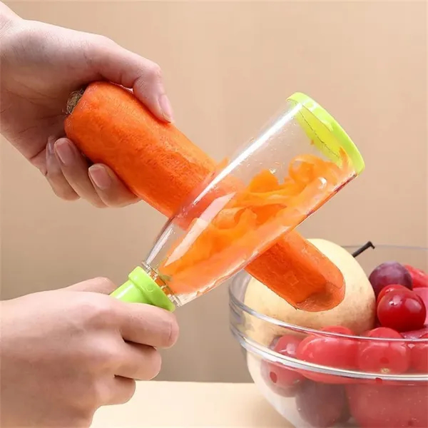 Vegetable Peeler With Container