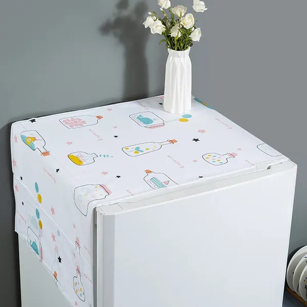 Bottle Design Fridge Dust Cover