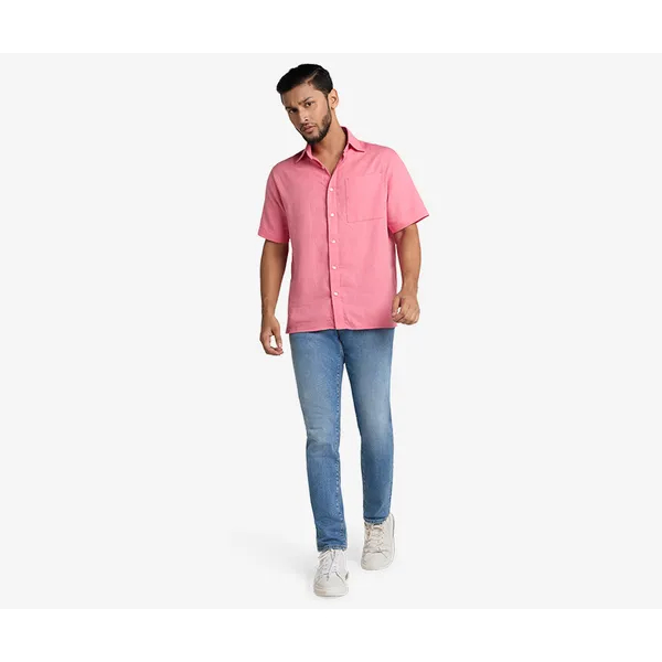 Flamingo Roman Half Sleeve Shirt