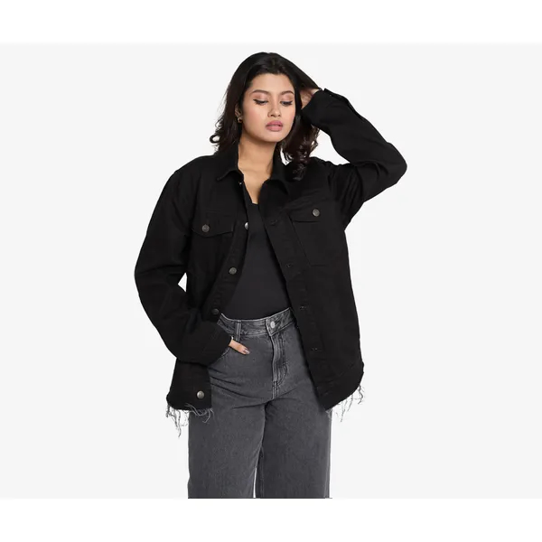 TWILLS Black Raven Denim Jacket