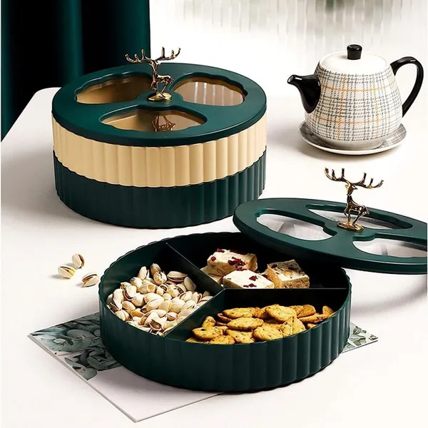 Double Layer Dried Fruit Candy Box